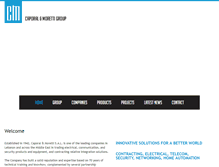 Tablet Screenshot of capmor.com